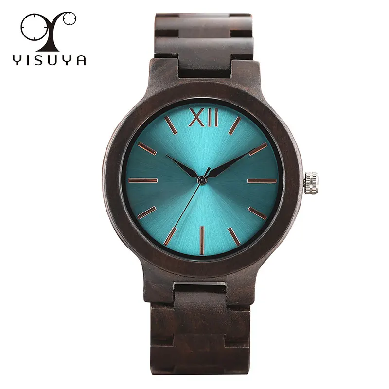 

2018 New Arrival Fashion Full Wooden Bamboo Watch Men's Quartz Watch Top Brand in Gift Bag relogio