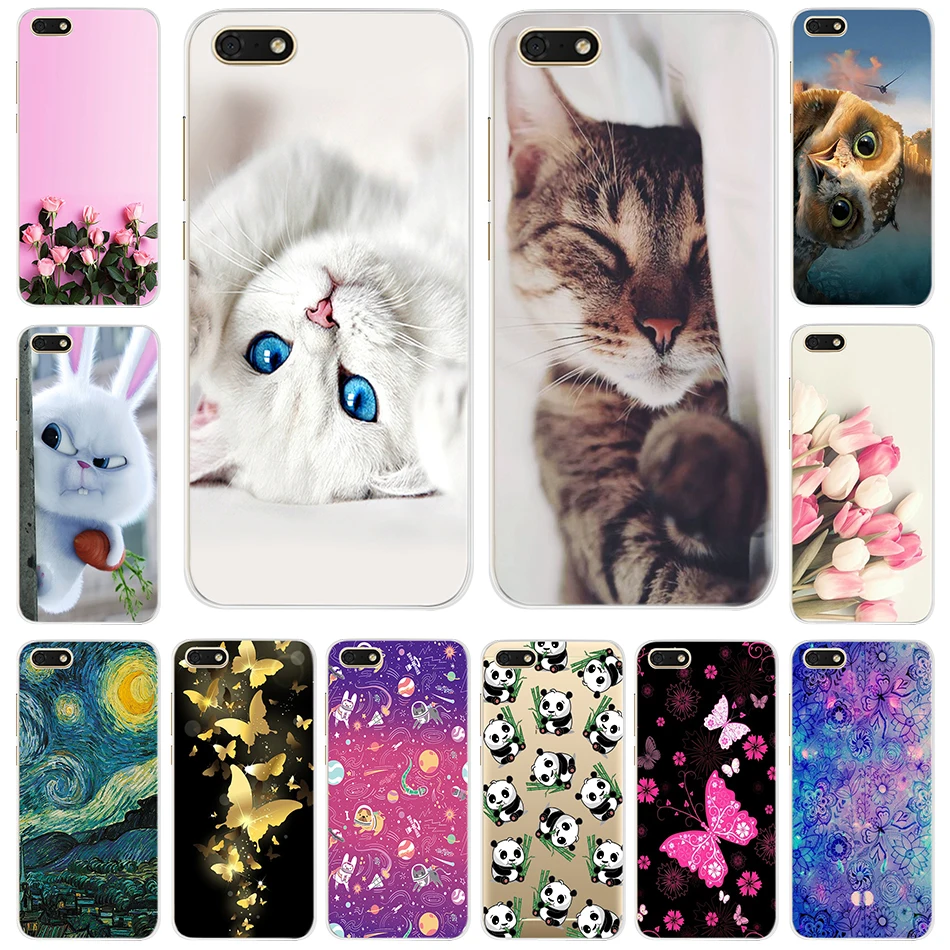 

Silicone Case For Huawei Y5 2018 5.45 Inch Soft TPU Phone Case For Huawei Y 5 Y5 Prime 2018 Cover on Huawei Y5 Lite 2018 DRA-LX5