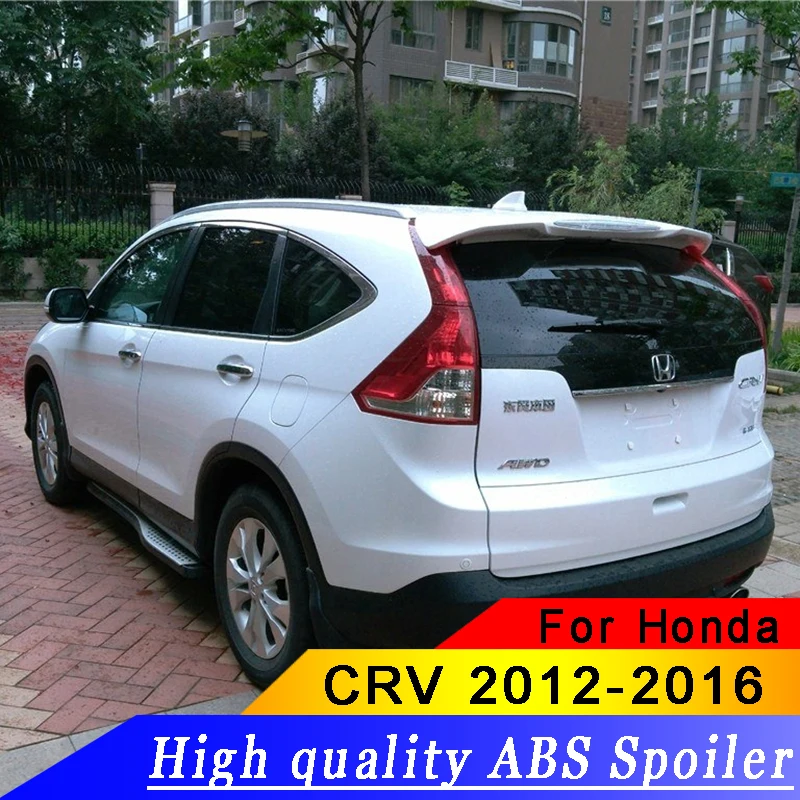 Задний спойлер из АБС пластика для Honda 2012 2013 2014 2015 2016 CRV высококачественный задний