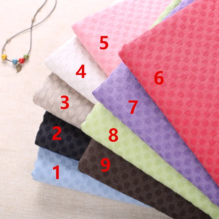 

50*140cm Soft Talasite Japanese Yarn Dyed Cotton Quilting Fabric Handmade Bag Purse patchwork Pillow Trimming Sewing Cloth