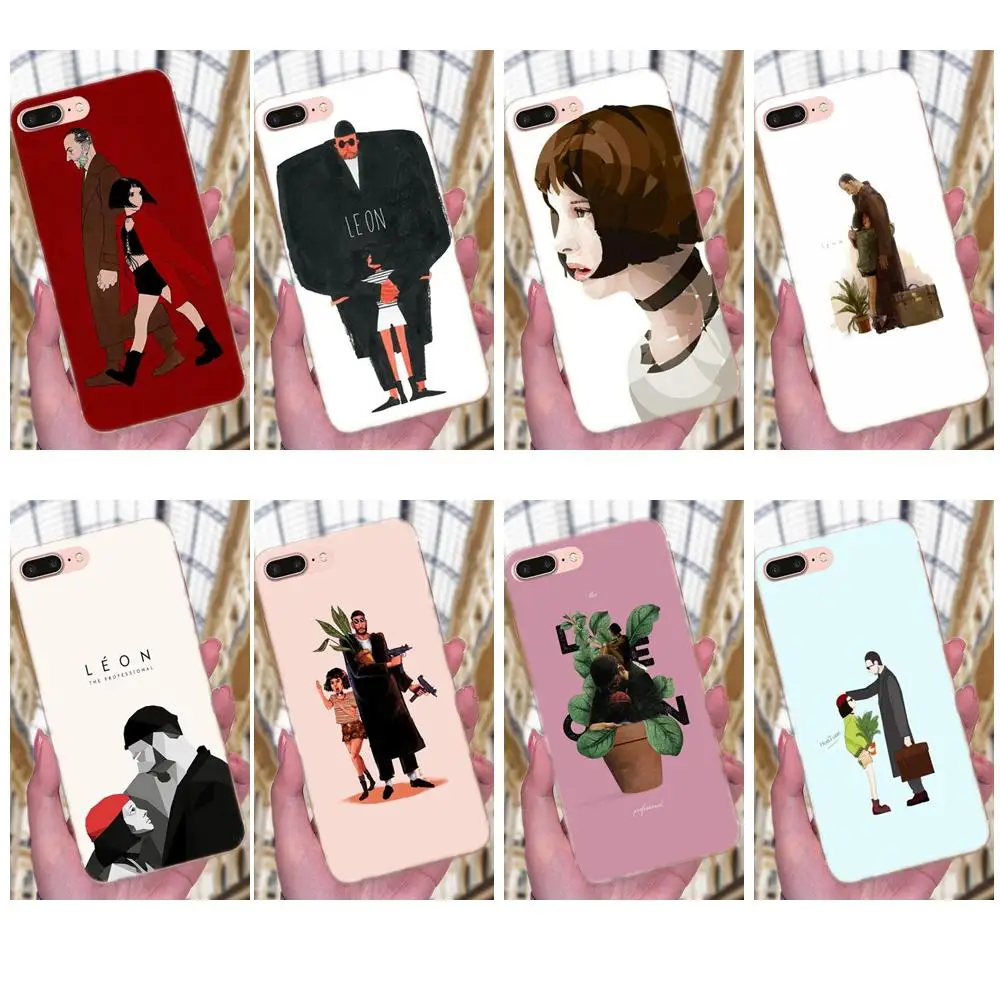 Leon Matilda Натали Портман Фильм Мягкий ТПУ мобильный для Huawei Mate 7 8 9 10 20 P8 P9 P10 P20 P30 Lite Plus