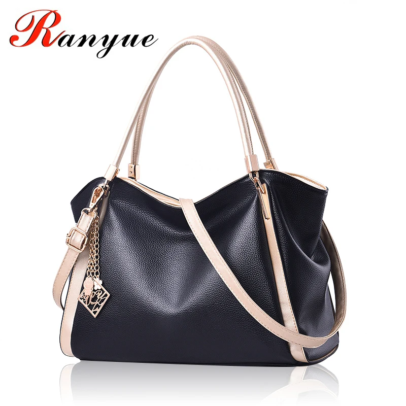 

RANYUE Brand Luxury Women Handbags Famous Designer PU Leather Crossbody Bag European And American Style Women Handbag 2018 Sac