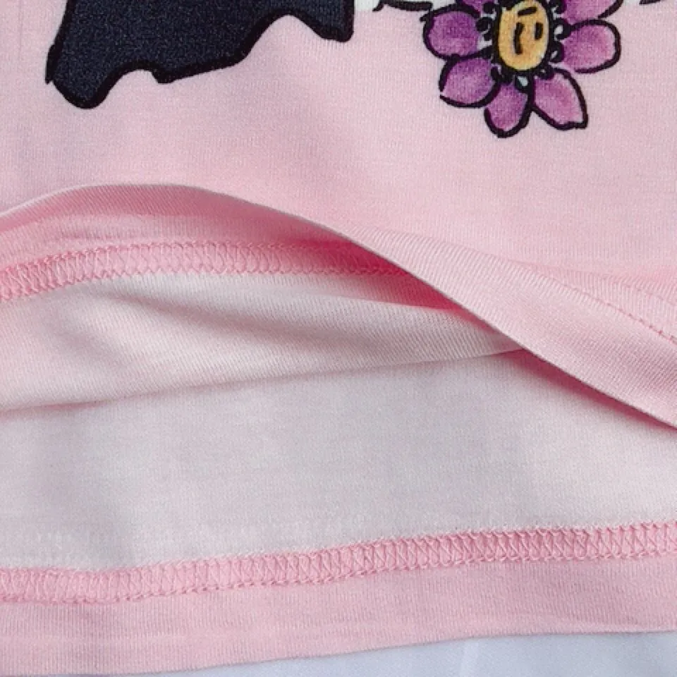 Летние модные топы для малышей; милая футболка с цифровым принтом щенка для мамы и дочки; мягкая хлопковая футболка с цифровым принтом