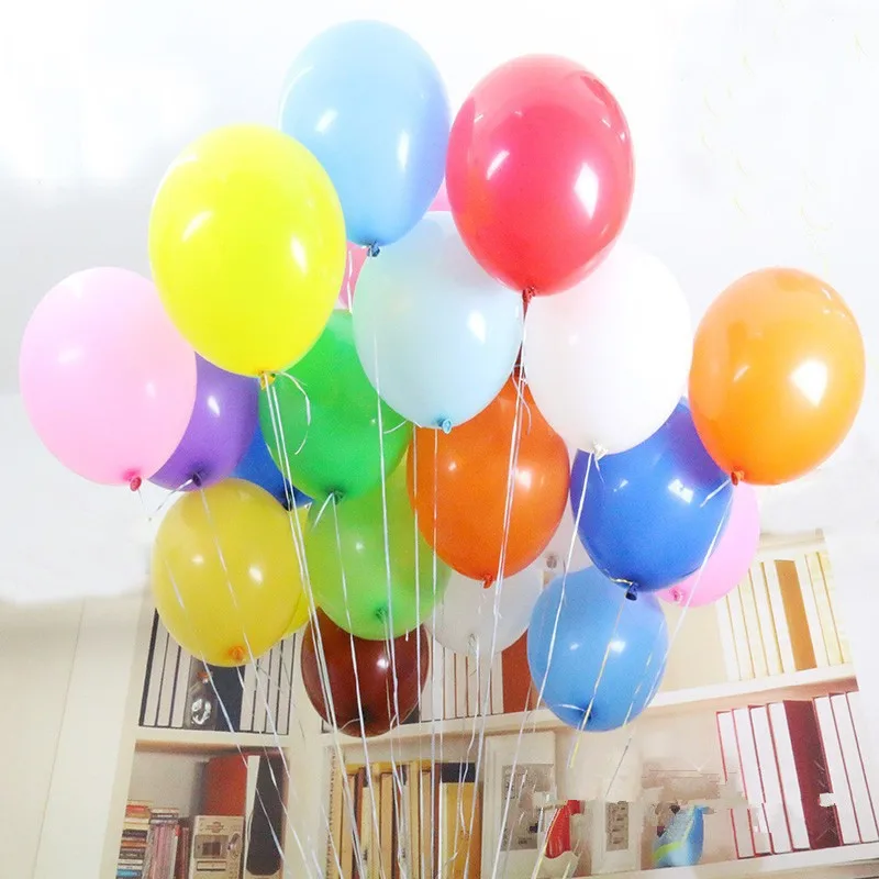 10 шт. 12 дюймов жемчужные латексные шарики воздушные шары Счастливые воздушные шары для дня рождения вечеринки Свадебные украшения гелиевый воздушный шар вечерние поставки