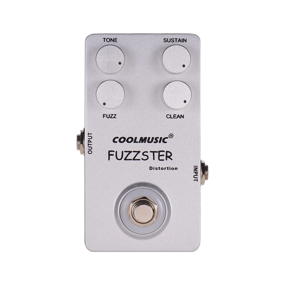 COOLMUSIC C FC1 Fuzzster искажений гитары педаль эффектов бас Fuzz для электрических гитар