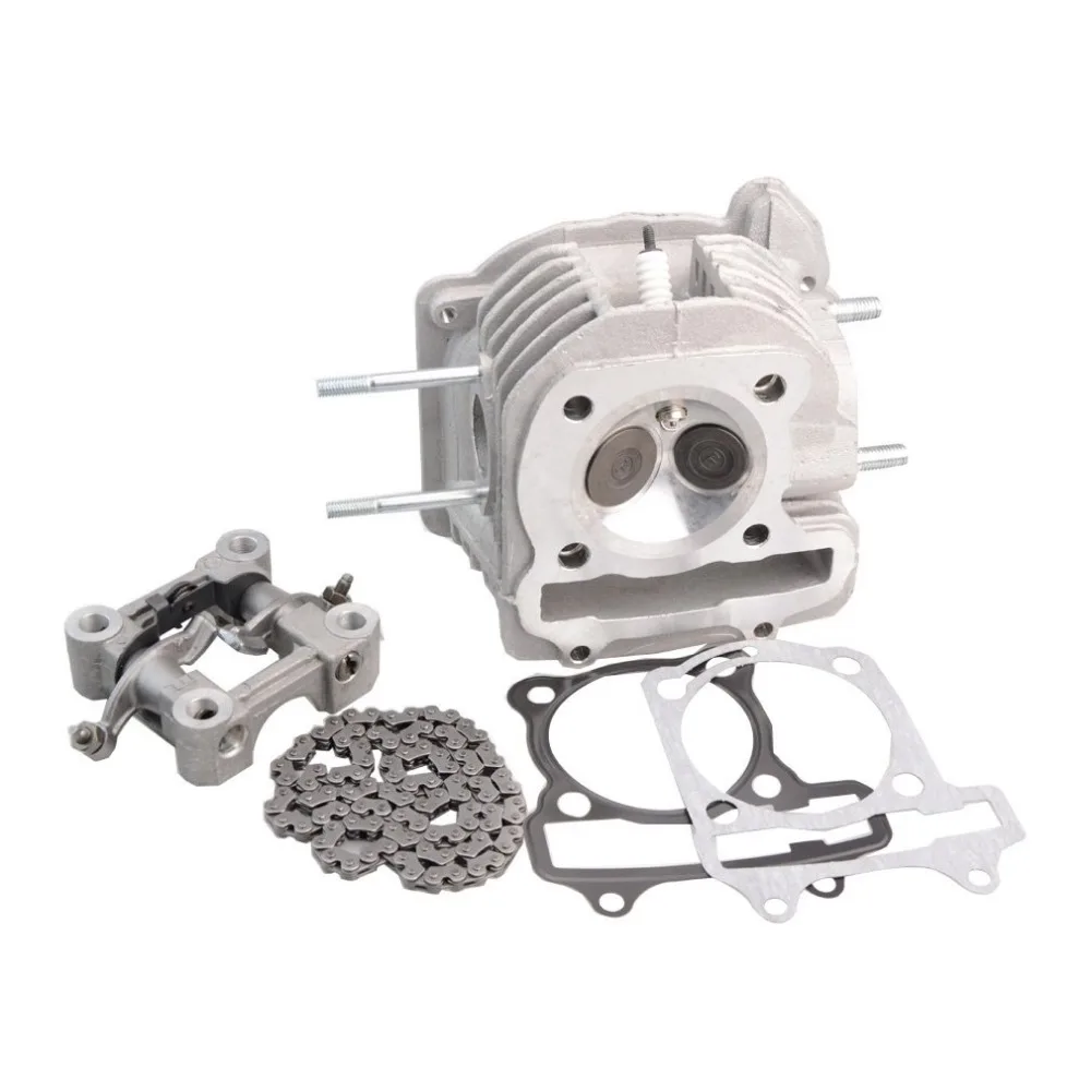 GOOFIT 63 мм Головка блока цилиндров 94 звенья цепи для GY6 150cc 180cc 200cc 250cc ATV внедорожный