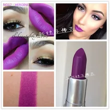 Матовая помада MYG, фиолетовая помада, губная помада Heroine, губная помада batom makeup, косметика для губ, набор из помад batom mate