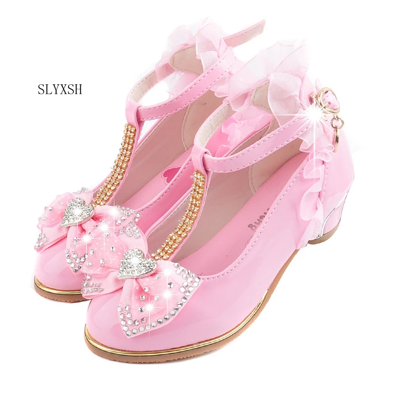pink low heel dress shoes