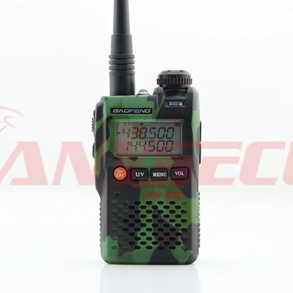 Бесплатная доставка бао фэн UV-3R Camo Двухканальные рации УКВ 136-174 и UHF 400-470 мГц