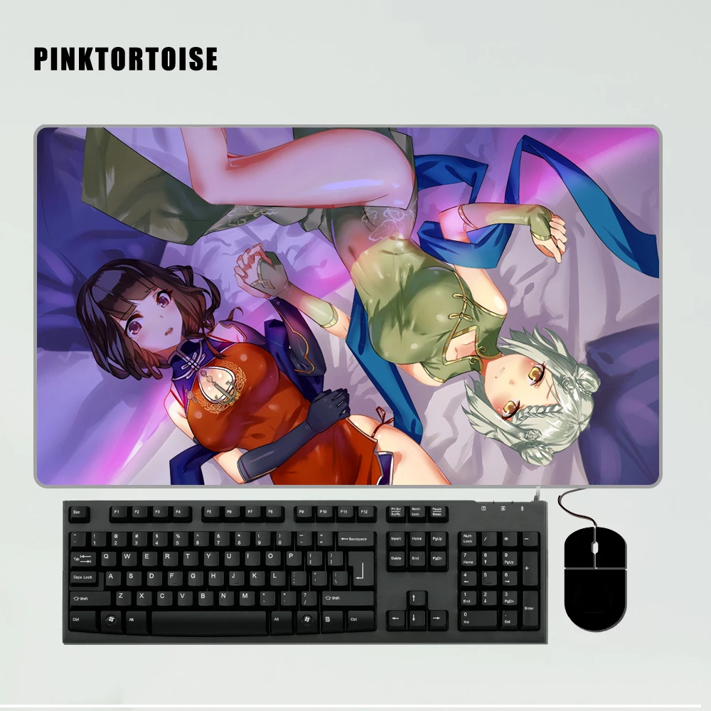 

Newest Gaming Mouse Pad Gamer Game Mouse Pad Anime gril Mousepad Mat Anti-Slip Rubber Mice Mats Rug For Computer Tablet PC