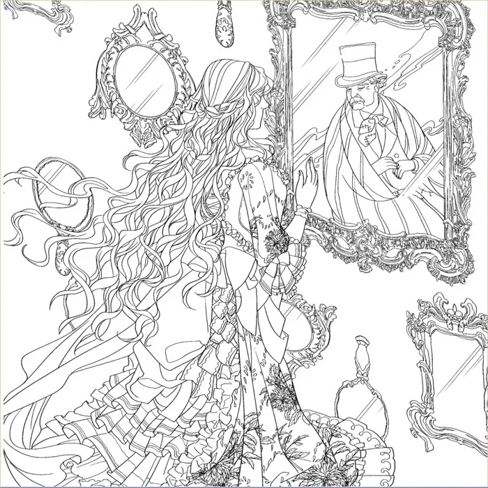 美女と野獣塗り絵用大人子供和らげるストレス絵画描画ガーデンアートぬりえ本 Books For 2 Year Olds Beast Costumebook Charm Aliexpress