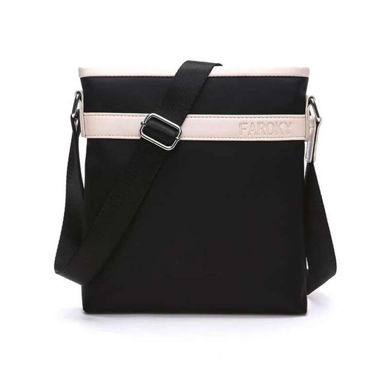 New waterproof nylon youth leisure men's shoulder bag fashion bags