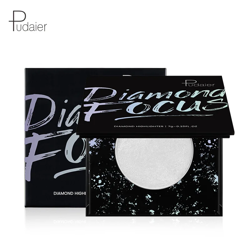 

Pudaier Diamond highlighter eyeshadow plate Rihanna with sparkling diamond mashed potatoes to brighten up the look