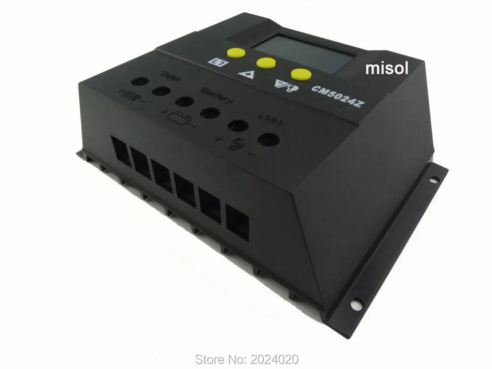 

50A 12/24V Solar Regulator Charge controller LCD screen, solar controller, new