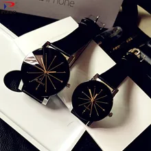Relogio Feminino Fashion luxury Couple Quartz Watch Dial Hour Digital Women Watches Men Leather Wristwatches Clock Lady Gift