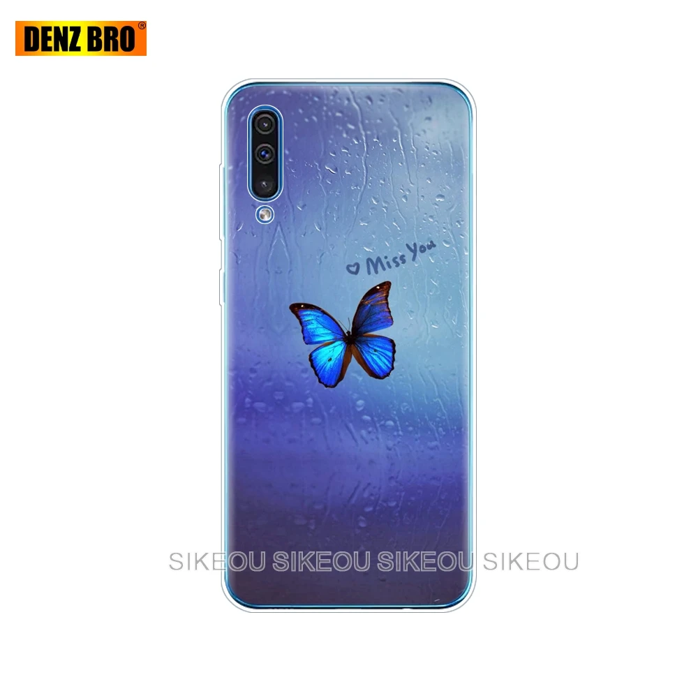 34780 Для samsung Galaxy A50 силиконовый прозрачный Футляр задняя крышка чехол для телефона для samsung A50 A505 A505F SM-A505F мягкий чехол 6,4 - Цвет: 34780
