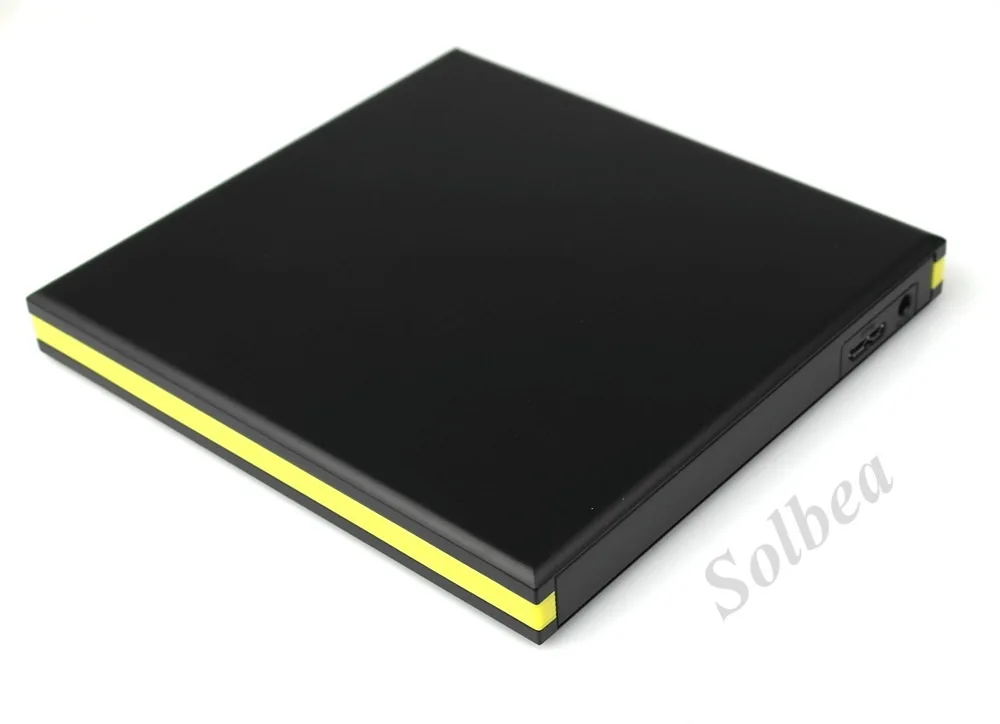 1pc USB 3.0 External Slim Case Enclosure for 12.7mm Height SATA CD/DVD Rom/DVD RW/Blu ray