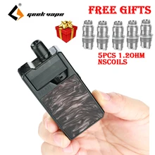Free Gift!!! Original GeekVape Frenzy Pod Kit 950mAh Battery 2ml Pod AS Micro Chipset & NS Coil Ecig Vape Pod Kit VS Aegis Aegis