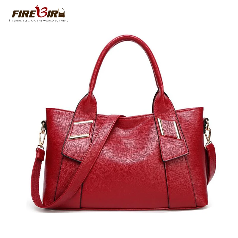 

FIREBIRD!Boston women bag Tote women leather bag Litchi women messenger bag handbags famous brand high quality dollar price FN35