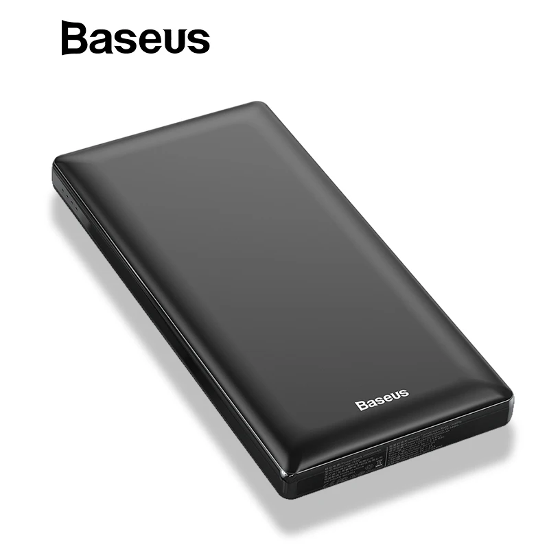 Baseus 20000 mAh قوة البنك ل فون Xiaomi هواوي سامسونج بطارية خارجية 3A USB C PD سريع شحن تجدد Powerbank للالهاتف المحمول