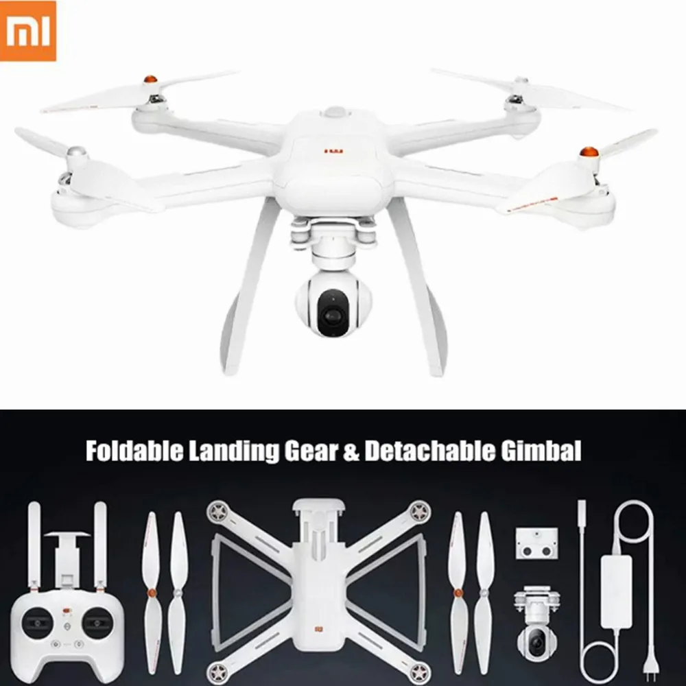 

Original XIAOMI Mi Drone HD 4K WIFI FPV 5GHz Quadcopter 6 Axis Gyro 3840 x 2160p / 30fps RC Quadcopters with Pointing Flight