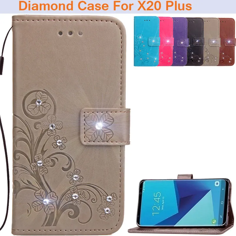 BEFOSPEY Waist Pouch Diamond Rhinestone Magnetic Wallet Pu Leather Phone Case For Vivo X20 Plus | Мобильные телефоны и