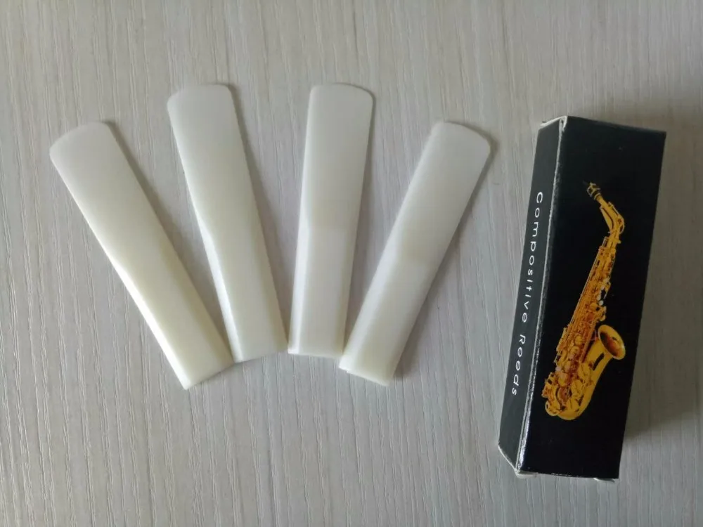 3pcs Plastic Alto Sax Saxophone Reed for Students Teachers