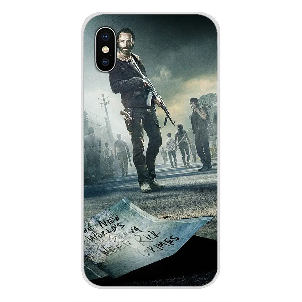 Walking Dead Zombie для LG G3 G4 Mini G5 G6 G7 Q6 Q7 Q8 Q9 V10 V20 V30 X Power 2 3 K10 K4 K8 2017 прозрачный мягкий