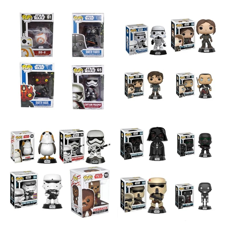 

Funko POP Official Star Wars Story PVC Action Figure Collectible Model Toy Doll for Children Kids Birthday New Year Gift