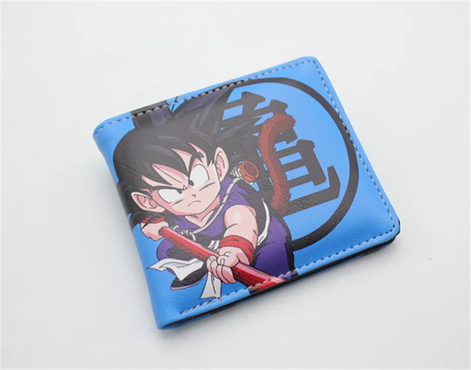 Мужской женский кошелек Dragon Ball Z кошелек молодых студентов аниме модные короткие кошельки мультфильм комикс кошелек доллар цена Otaku подарок