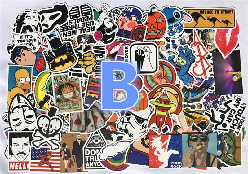 B