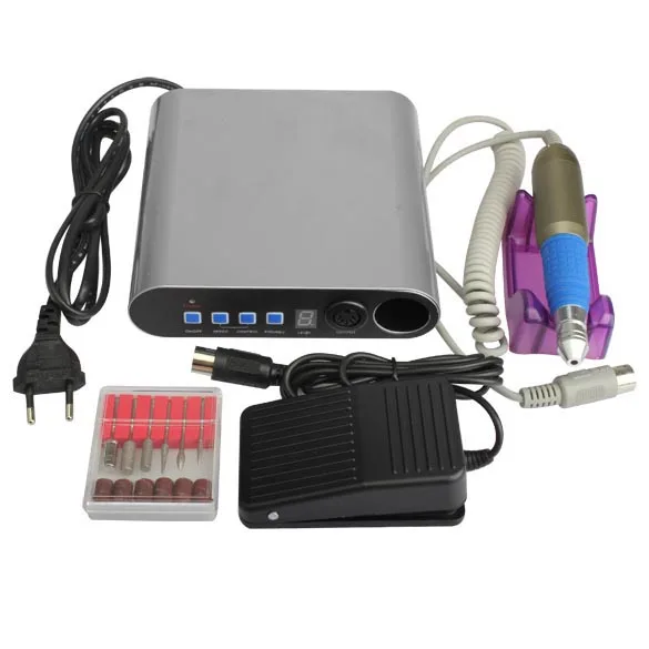 

Pro Electric Nail File Drill Bit Manicure Kits Nail Art Pedicure Machine Set Sanding Band Nail Accessory Tools HJL20