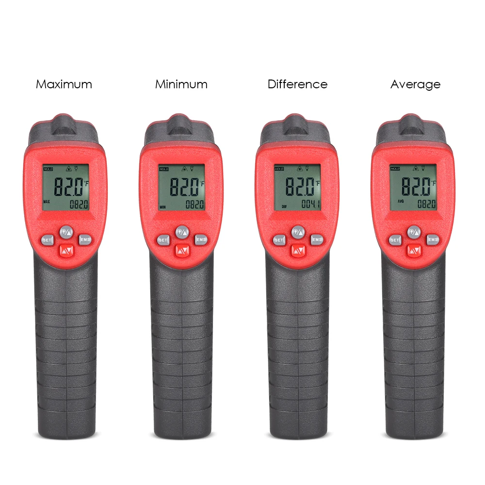 Meterk MK420 121 Multifunctional Mini Non contact Digital LCD IR