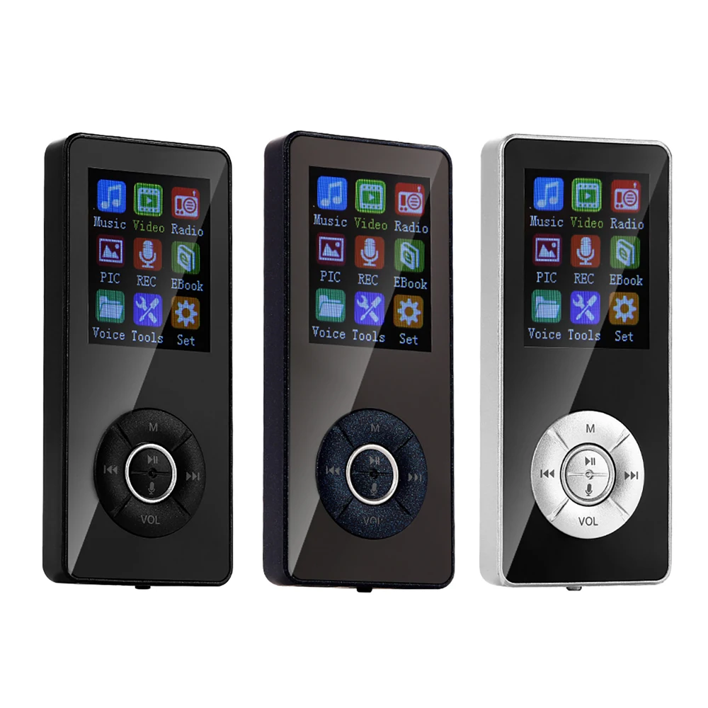Bluetooth Mp3 плеер Поддержка музыки Радио Запись Видео Функция Многофункциональный