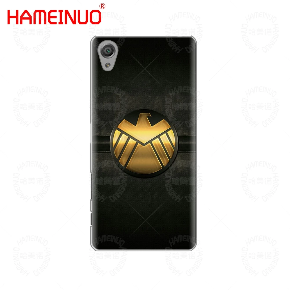 HAMEINUO Мстители супер герой логотип Чехол для телефона для sony xperia z2 z3 z4 z5 mini plus aqua M4 M5 E4 E5 E6 C4 C5 - Цвет: 80385