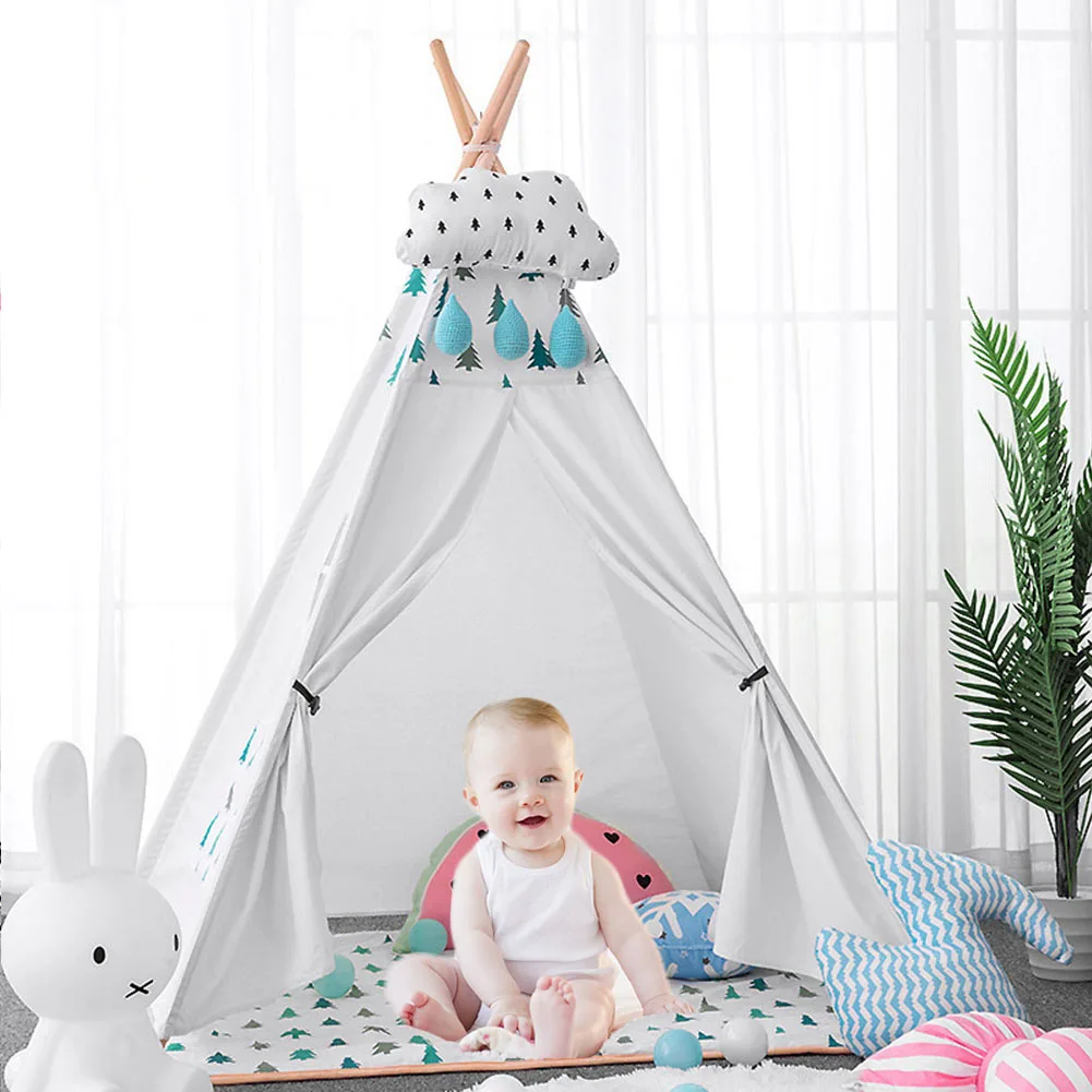 11 видов индийский детский шатер для маленькой принцессы, Игровая палатка для помещений, многофункциональная Интерактивная палатка для родителей и детей