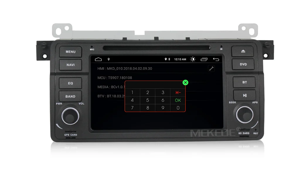 Flash Deal MEKEDE free shipping Quad Core  Android 8.1 car DVD multimedia player For 1din BMW E46 M3 with wifi GPS navigation BT radio 28