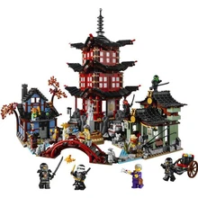 2150pcs Compatible Legoed Ninjagoes Minifigures Temple of Airjitzu Building Bricks Ninja Figure Toys For Children m357