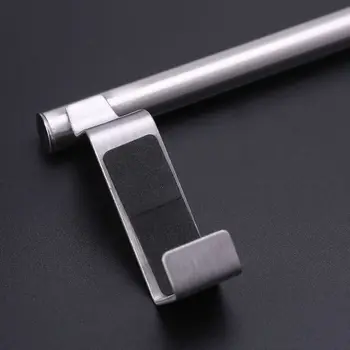 

Extendable Over Door Towel Rack Bar Hanging Holder Bathroom Kitchen Hotel Cabinet Cupboard Shelf Rail Stainless Steel