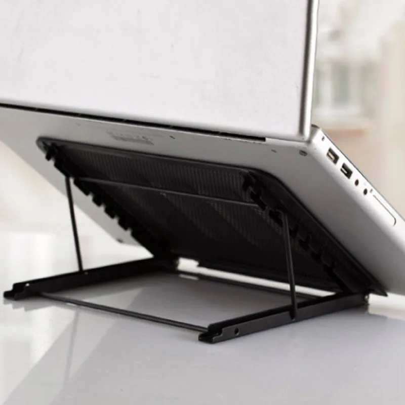  Adjustable Laptop Stand Folding Cooling Mesh Bracket Desktop Office Tablet Pad Reading Stand Heat R