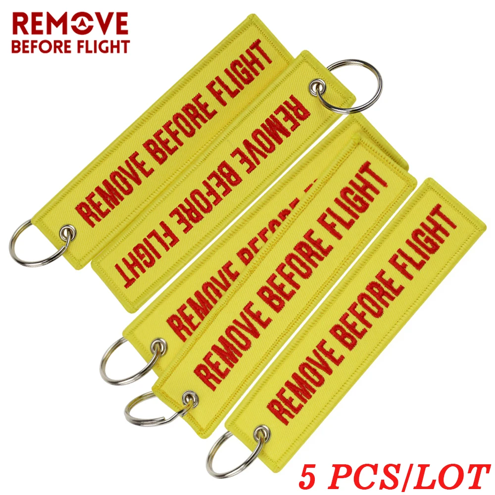 PINK REMOVE BEFORE FLIGHT KEYCHAIN 4