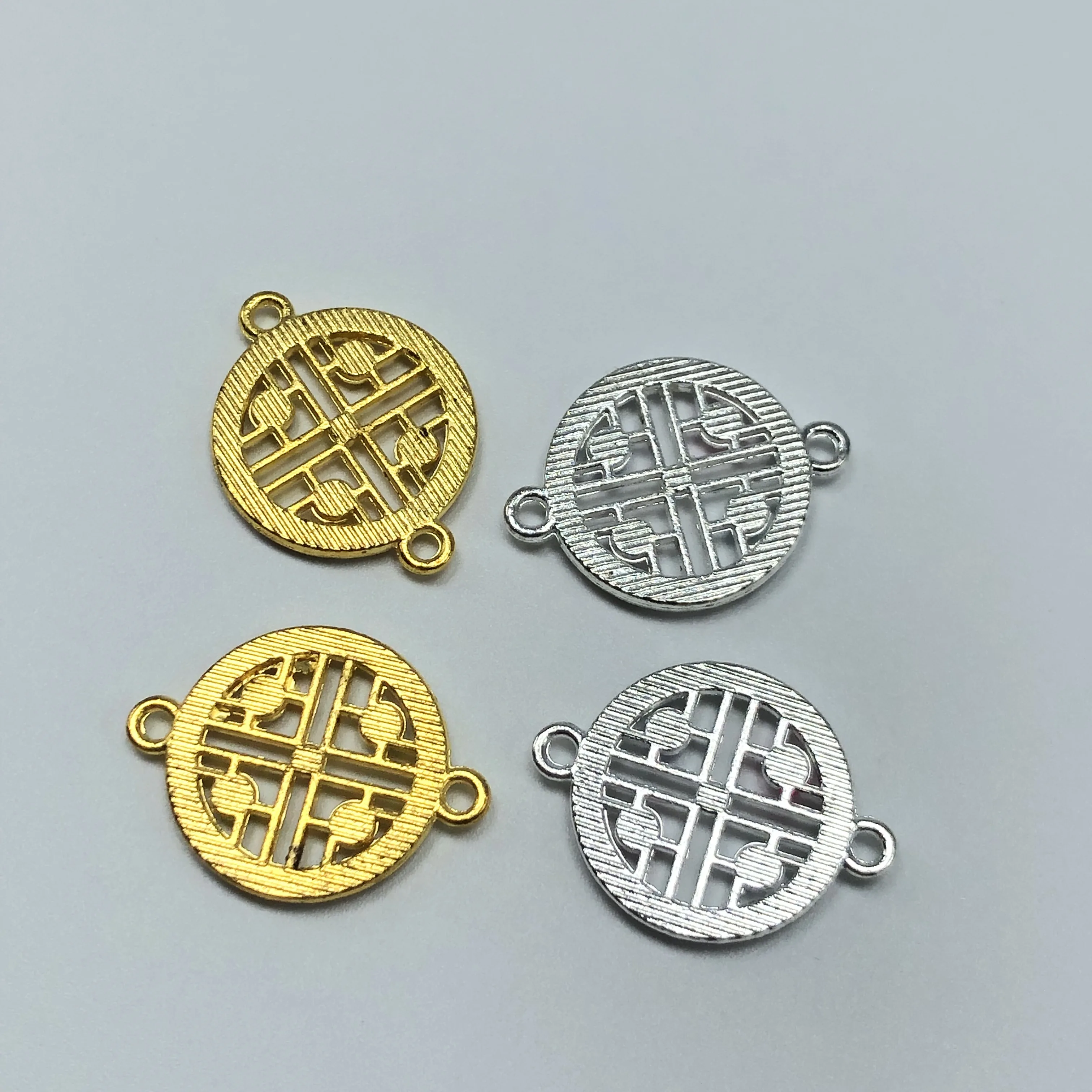 10pcs fashion diy handmade bracelets Necklace drop oil blend eye feature accessory connector