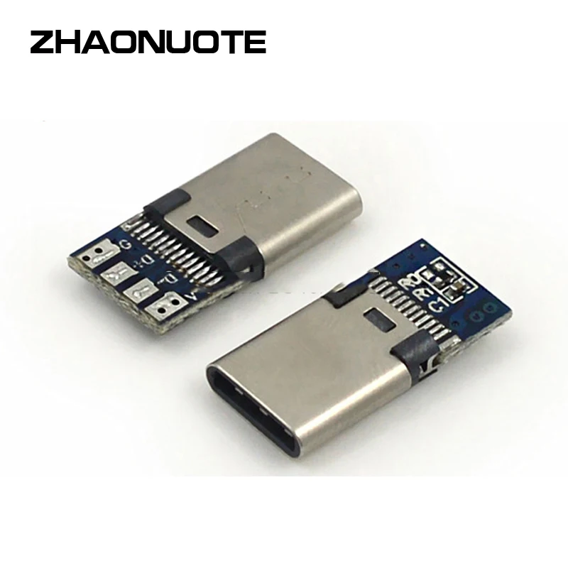 10pcs-dc-power-supply-type-c-plug-board-socket-1-0-draw-3-0-cleat