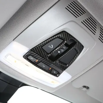 

Carbon fibe For BMW X1 f48 2017 X5 f15 X6 f16 3 Series f30 GT f34 Car Interior Front Reading Light Cover Trim For BMW X2 F47