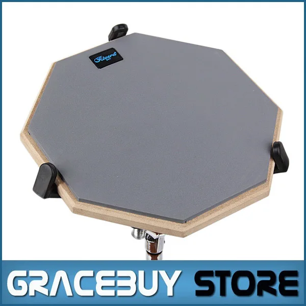 

12'' Silent Drum Practice Pads For Beginner Rubber And Wooden Drumming Practise Dumpad For Drummers 200 D
