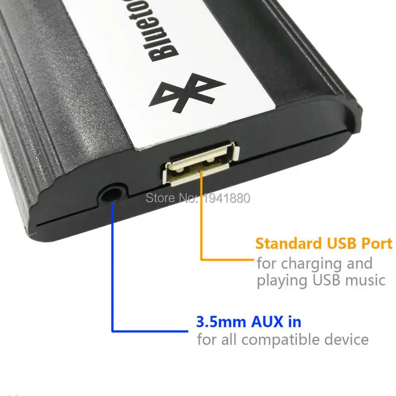 DOXINGYE автомобильный AUX USB Bluetooth Радио Цифровой cd-чейнджер адаптер Музыка Bluetooth громкой связи комплект для RD3 peugeot CITROEN 8PIN