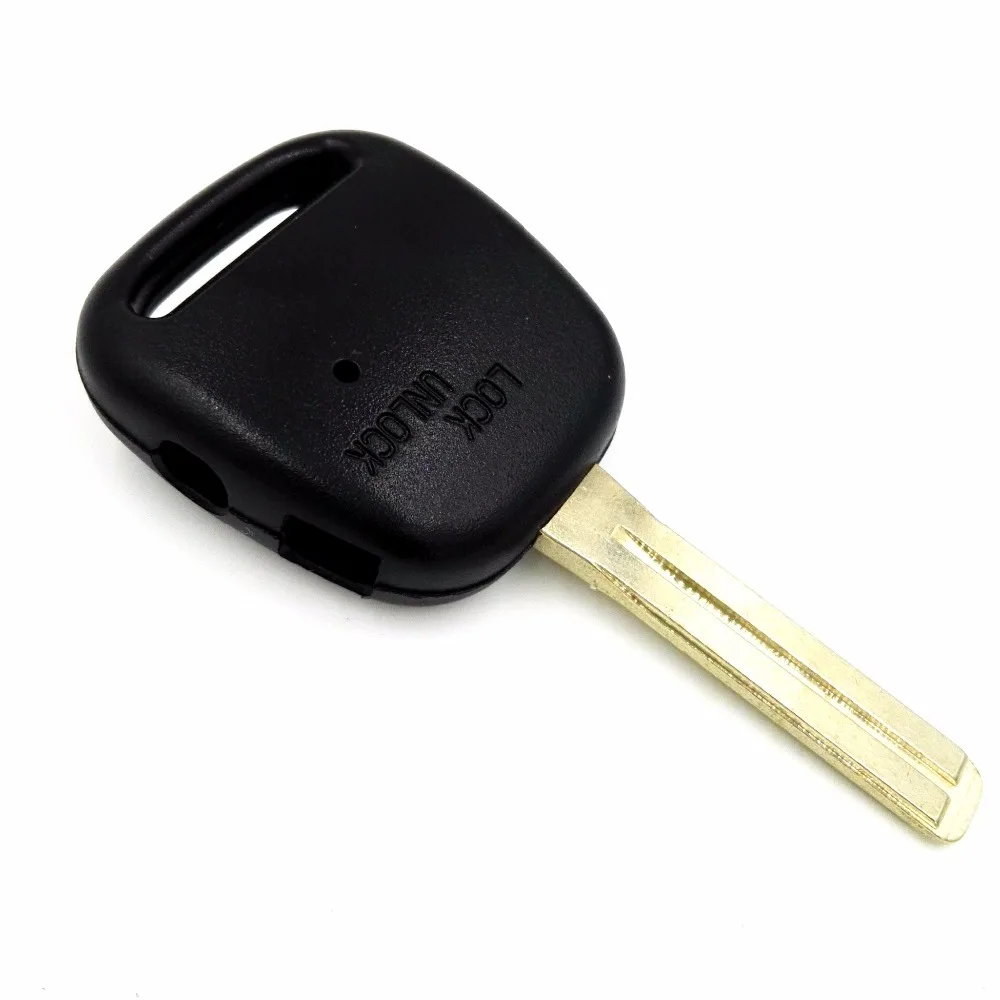 Replacement 2 Buttons Holes on side of Cover Remote Case Fob Car Key