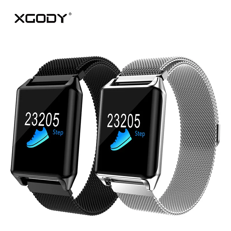 

Original XGODY R11S Fashion Smart Bracelet Fitness Tracker Pedometer Heart Rate Monitor Smart Wrist Band for iPhone Xiaomi Reloj