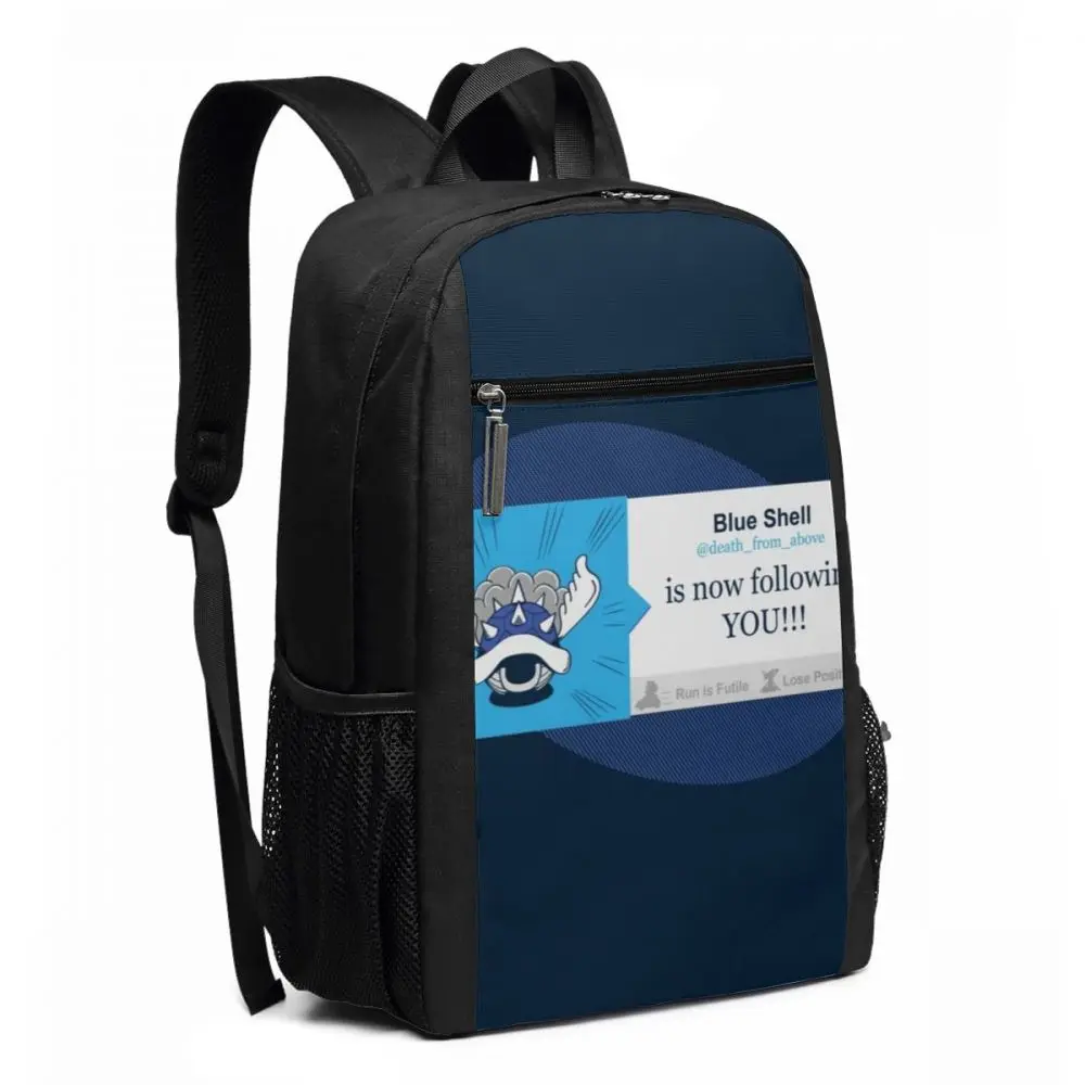 blue shell backpack