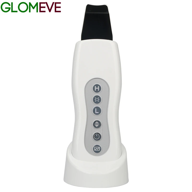 

Ultrasonic Skin Scrubber Ultrasound Facial Pore Cleaner Anion Blackhead Removal Skin Peeling Massager Facial Lifting Care Tools